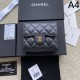 CHANEL 2024FW Nice Design Out of stock Brand Trifold Wallet CHANEL 2024FW Nice Design Out of stock Brand Trifold Wallet