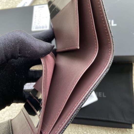 CHANEL 2024FW Nice Design Out of stock Brand Trifold Wallet CHANEL 2024FW Nice Design Out of stock Brand Trifold Wallet