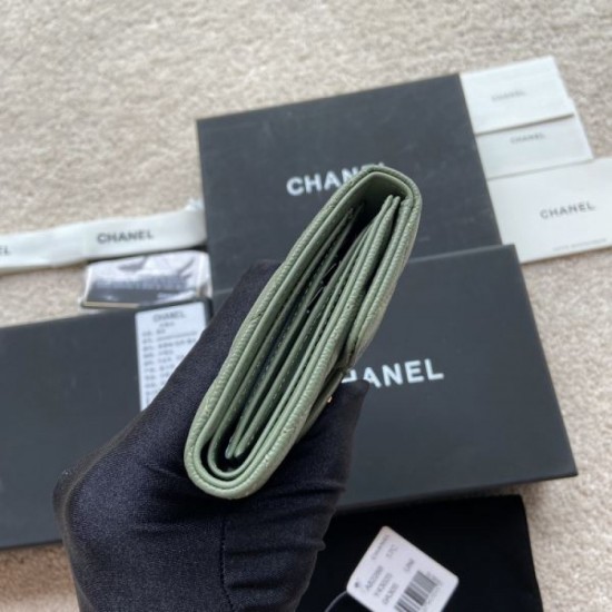 CHANEL 2024FW Hard-to-find item sold out in Japan Tri-fold wallet CHANEL 2024FW Hard-to-find item sold out in Japan Tri-fold wallet