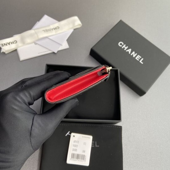 CHANEL 2024FW Latest Fashion Points Card Case CHANEL 2024FW Latest Fashion Points Card Case