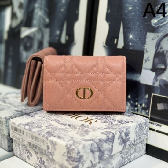 DIOR 2024SS Wonderful summer staple item bifold wallet DIOR 2024SS Wonderful summer staple item bifold wallet