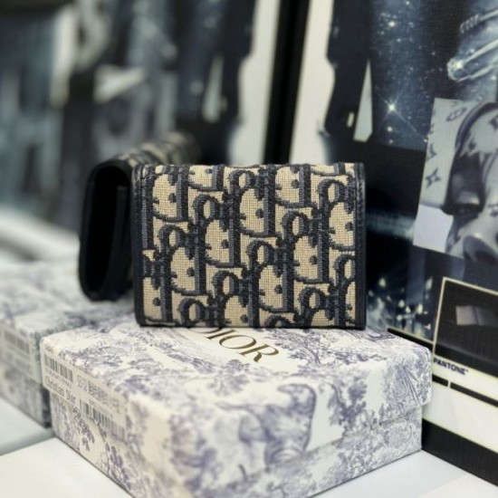 DIOR 2024SS This year's excellent item bifold wallet DIOR 2024SS This year's excellent item bifold wallet