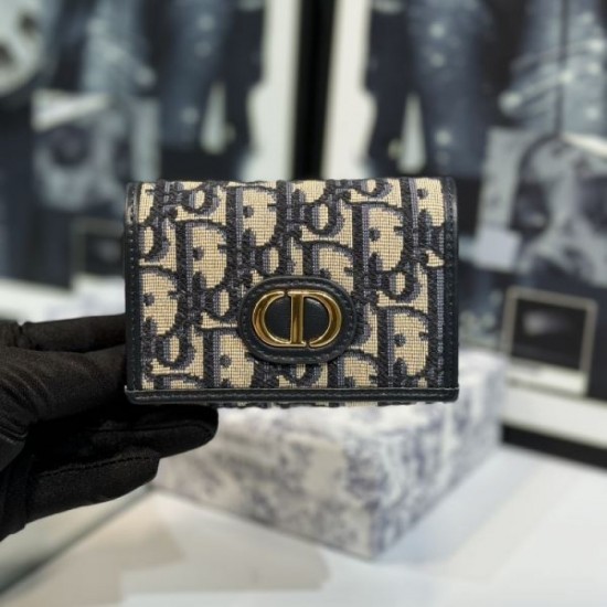 DIOR 2024SS This year's excellent item bifold wallet DIOR 2024SS This year's excellent item bifold wallet