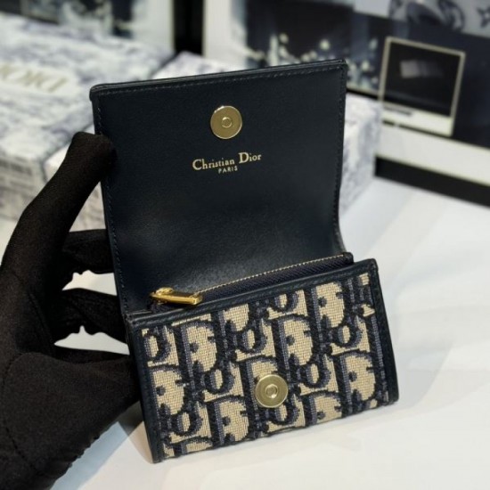DIOR 2024SS This year's excellent item bifold wallet DIOR 2024SS This year's excellent item bifold wallet
