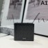 DIOR 2024SS Bi-fold wallet with a fashionable feel this season