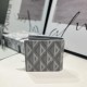 DIOR 2024SS Bi-fold wallet with a fashionable feel this season DIOR 2024SS Bi-fold wallet with a fashionable feel this season