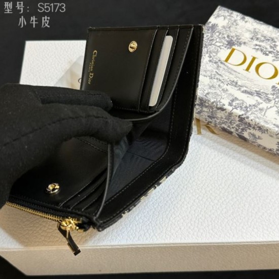 DIOR Dior 2024SS Now a standard item popular item bifold wallet DIOR Dior 2024SS Now a standard item popular item bifold wallet