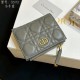 DIOR 2024SS This season's new popular beauty line bifold wallet DIOR 2024SS This season's new popular beauty line bifold wallet