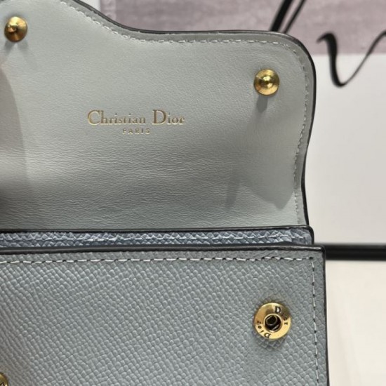 DIOR 2024SS Highly Conspicuous New Trifold Wallet DIOR 2024SS Highly Conspicuous New Trifold Wallet