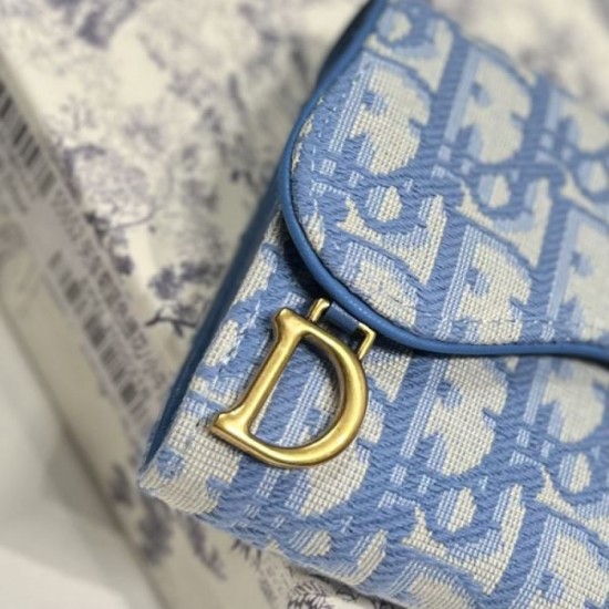 DIOR 2024SS Summery and refreshing impression tri-fold wallet DIOR 2024SS Summery and refreshing impression tri-fold wallet
