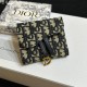 DIOR 2024SS Magazine New Spring/Summer Arrival Trifold Wallet DIOR 2024SS Magazine New Spring/Summer Arrival Trifold Wallet