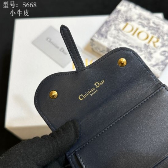DIOR 2024SS Magazine New Spring/Summer Arrival Trifold Wallet DIOR 2024SS Magazine New Spring/Summer Arrival Trifold Wallet