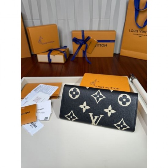 LOUIS VUITTON 2024SS Long wallet that expresses your individuality LOUIS VUITTON 2024SS Long wallet that expresses your individuality