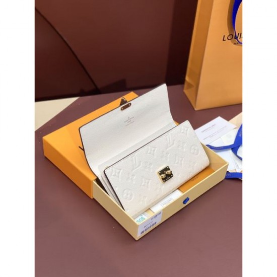 LOUIS VUITTON 2024FW Long wallet with a strong sense of neatness LOUIS VUITTON 2024FW Long wallet with a strong sense of neatness