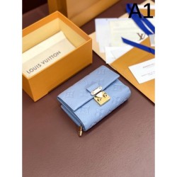 LOUIS VUITTON 2024FW Long-lasting tri-fold wallet