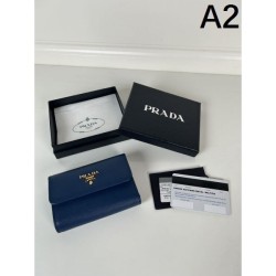 PRADA Prada 2024SS Latest Limited Time Sale Trifold Wallet