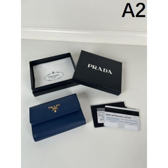 PRADA Prada 2024SS Latest Limited Time Sale Trifold Wallet PRADA Prada 2024SS Latest Limited Time Sale Trifold Wallet