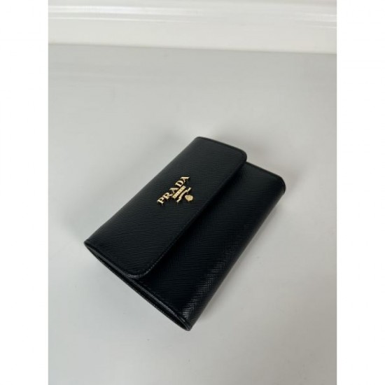 PRADA Prada 2024SS Latest Limited Time Sale Trifold Wallet PRADA Prada 2024SS Latest Limited Time Sale Trifold Wallet