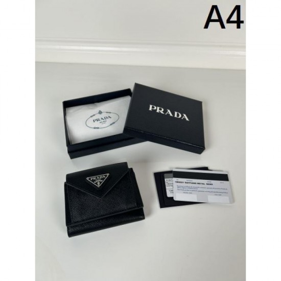 PRADA Prada 2024SS Present Trifold Wallet PRADA Prada 2024SS Present Trifold Wallet