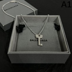 2024SS BALENCIAGA Balenciaga Necklace The cutting edge of fashion!