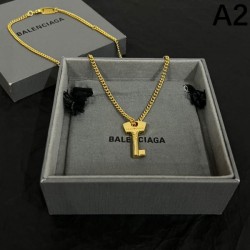 2024SS BALENCIAGA Balenciaga Necklace The cutting edge of fashion!