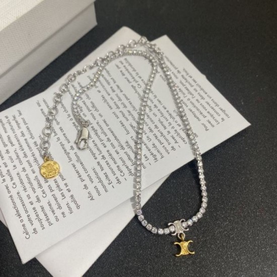 2024SS Necklace CELINE, loved by celebrities and celebrities 2024SS Necklace CELINE, loved by celebrities and celebrities