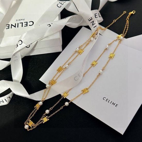 New spring item 2024SS necklace CELINE that will be loved by many users New spring item 2024SS necklace CELINE that will be loved by many users