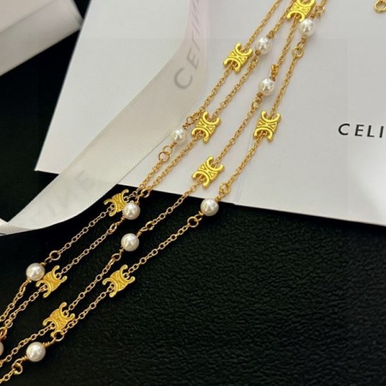 New spring item 2024SS necklace CELINE that will be loved by many users New spring item 2024SS necklace CELINE that will be loved by many users
