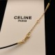 This season's new popular beauty line 2024SS necklace CELINE CELINE This season's new popular beauty line 2024SS necklace CELINE CELINE