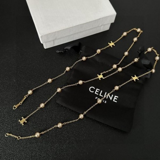 CELINE Popular Items 2024SS Necklace CELINE Popular Items 2024SS Necklace