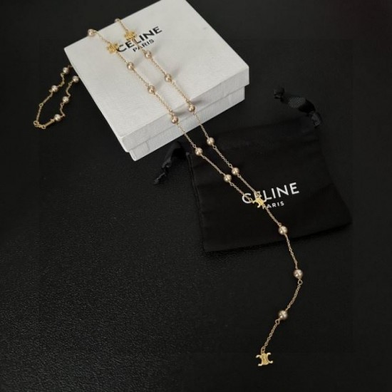 CELINE Popular Items 2024SS Necklace CELINE Popular Items 2024SS Necklace