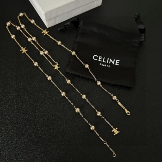 CELINE Popular Items 2024SS Necklace CELINE Popular Items 2024SS Necklace