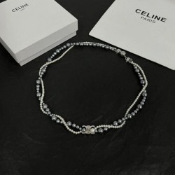 CELINE Celine Luxury Brand Super Cheap Special Price 2024SS Necklace