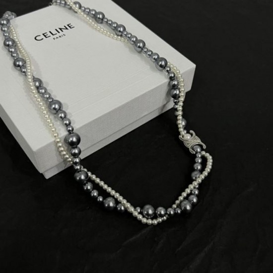 CELINE Celine Luxury Brand Super Cheap Special Price 2024SS Necklace CELINE Celine Luxury Brand Super Cheap Special Price 2024SS Necklace