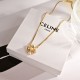 CELINE Popular Model Summer New 2024SS Necklace CELINE Popular Model Summer New 2024SS Necklace