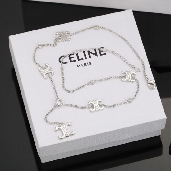 CELINE Celine fans must-see spring/summer new item 2024SS necklace CELINE Celine fans must-see spring/summer new item 2024SS necklace