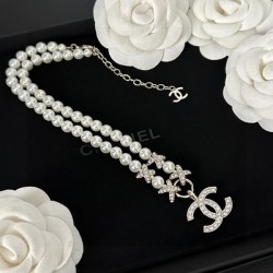 Fans flock to new spring items 2024SS Necklace CHANEL