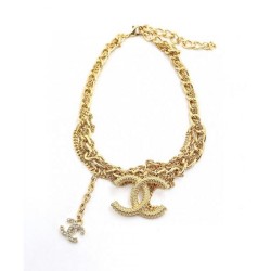 2024SS CHANEL CHANEL Necklace This season's attention-grabbing new item with color