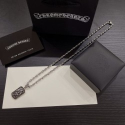 Pre-sale limited 2024SS necklace CHROME HEARTS Chrome Hearts