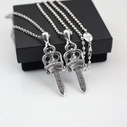 Popularity continues unabated! 2024SS Necklace CHROME HEARTS Chrome Hearts