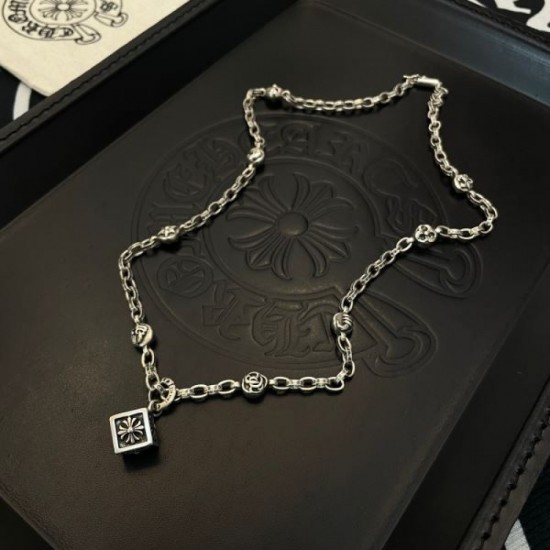 2024SS CHROME HEARTS Chrome Hearts Necklace Standard Popular Latest Work 2024SS CHROME HEARTS Chrome Hearts Necklace Standard Popular Latest Work