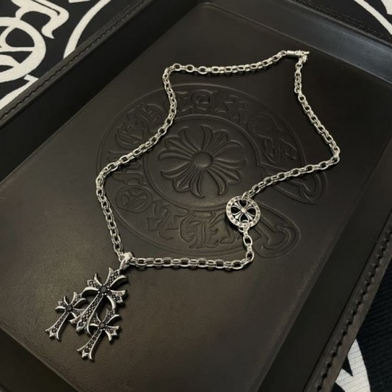 2024SS CHROME HEARTS Chrome Hearts Necklace continues to be a hot seller 2024SS CHROME HEARTS Chrome Hearts Necklace continues to be a hot seller