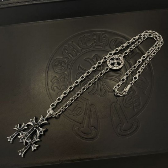 2024SS CHROME HEARTS Chrome Hearts Necklace continues to be a hot seller 2024SS CHROME HEARTS Chrome Hearts Necklace continues to be a hot seller