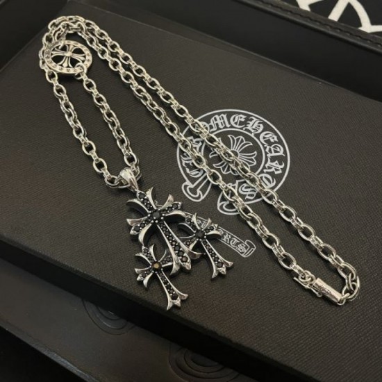 2024SS CHROME HEARTS Chrome Hearts Necklace continues to be a hot seller 2024SS CHROME HEARTS Chrome Hearts Necklace continues to be a hot seller