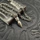 2024SS CHROME HEARTS Chrome Hearts Necklace Stylish presence 2024SS CHROME HEARTS Chrome Hearts Necklace Stylish presence