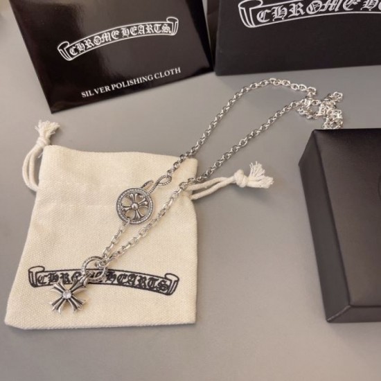 2024SS CHROME HEARTS Chrome Hearts Necklace Featured New Brand 2024SS CHROME HEARTS Chrome Hearts Necklace Featured New Brand