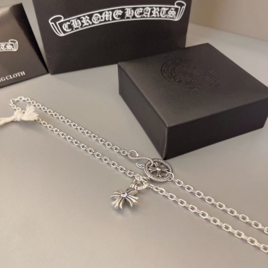 2024SS CHROME HEARTS Chrome Hearts Necklace Featured New Brand 2024SS CHROME HEARTS Chrome Hearts Necklace Featured New Brand