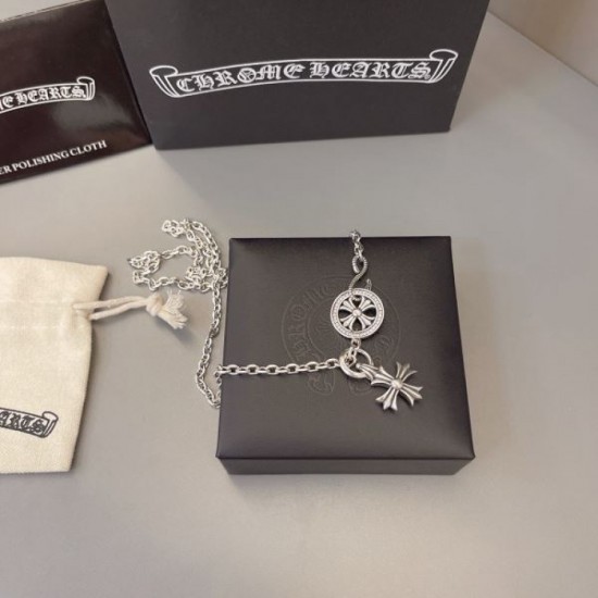 2024SS CHROME HEARTS Chrome Hearts Necklace Featured New Brand 2024SS CHROME HEARTS Chrome Hearts Necklace Featured New Brand