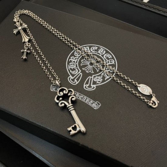2024SS CHROME HEARTS Chrome Hearts Necklace New Limited Sale 2024SS CHROME HEARTS Chrome Hearts Necklace New Limited Sale