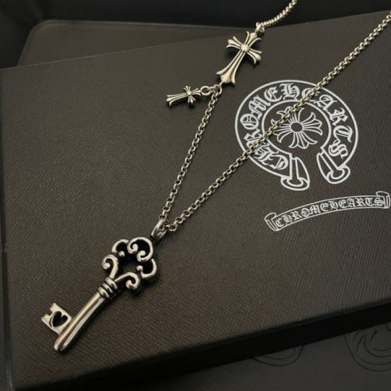 2024SS CHROME HEARTS Chrome Hearts Necklace New Limited Sale 2024SS CHROME HEARTS Chrome Hearts Necklace New Limited Sale